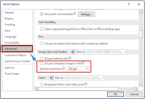 Compress the pictures in a document .